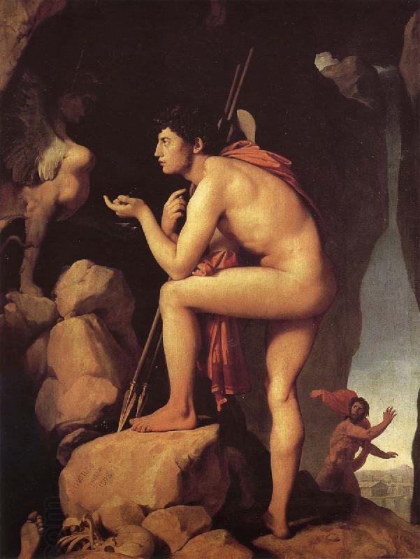 Jean-Auguste Dominique Ingres Yidipasi and sifenkesi China oil painting art